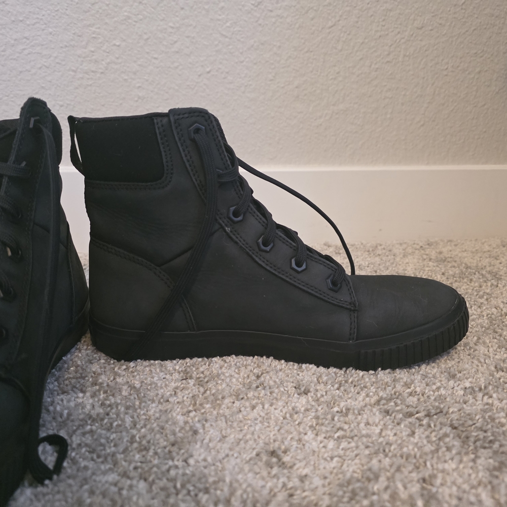 Timberland Women's Black High-Top Sneakers - Picture 6 of 11